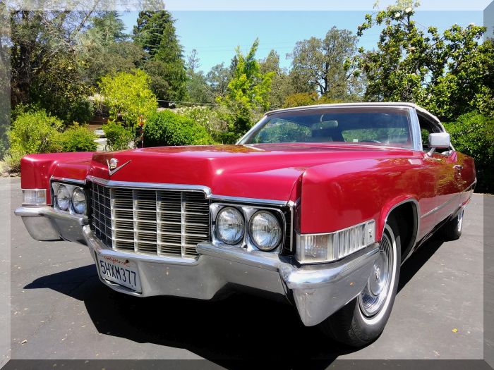 1969 Cadillac Coupe de Ville Convertible